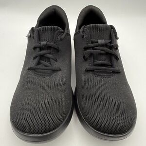 Kizik Madrid Comfort Breath Eco-Knit Black Slip On Sneak‎ M8.5 Wide Wmns 10Wide